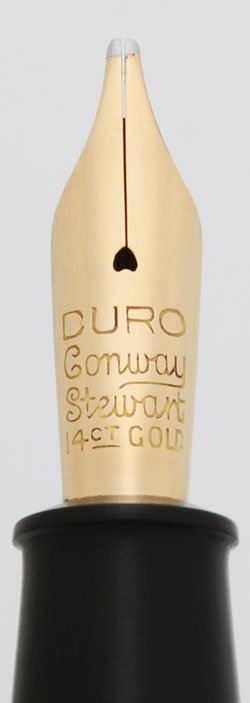 Conway Stewart 55 Fountain Pen (1940s) - Blue Marble, 14k Flexible